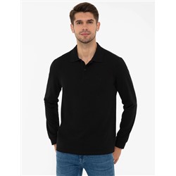 Siyah Slim Fit Basic Sweatshirt