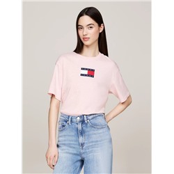 Tommy Jeans Relaxed Mixed Yarn T-Shirt