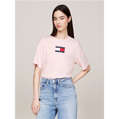 Tommy Jeans Relaxed Mixed Yarn T-Shirt