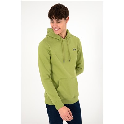 Erkek Fıstık Yeşili Basic Sweatshirt