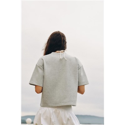 SHORT SLEEVE INTERLOCK T-SHIRT