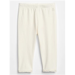 Baby Lace-Trim Leggings