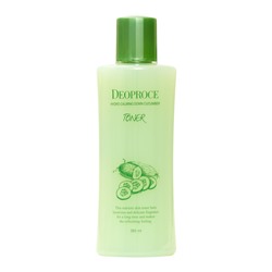 DEOPROCE HYDRO CALMING DOWN CUCUMBER TONER Увлажняющий успокаивающий тонер для лица с экстрактом огурца 380мл