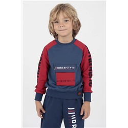 AHENGİM Kids Ak15027 Erkek Urban Baskılı Eşofman Takım 1-2-10001070