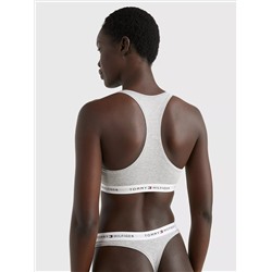 Tommy Logo Unlined Bralette