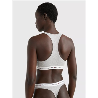 Tommy Logo Unlined Bralette