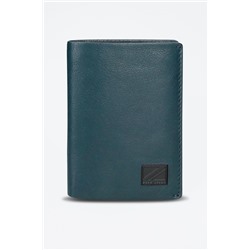 Cartera de piel Chief Índigo
