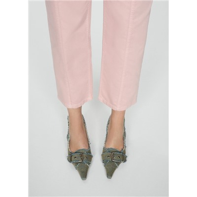 Jeans slouchy cintruón vuelta