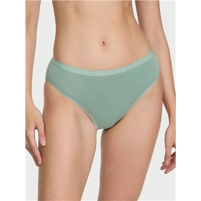 Stretch Cotton High-Leg Brief Panty