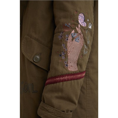 Parka militar reversible