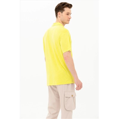 Erkek Citron Comfort Polo Yaka Tişört