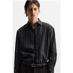 CAMISA SEMITRANSPARENTE RAYAS