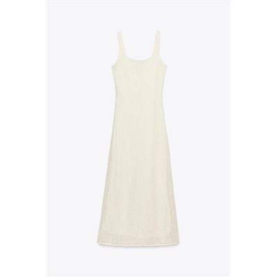 CROCHET MIDI DRESS