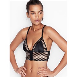LUXE LINGERIE Starburst Long Line Triangle Bra