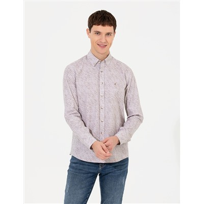 Vizon Slim Fit Uzun Kollu Gömlek