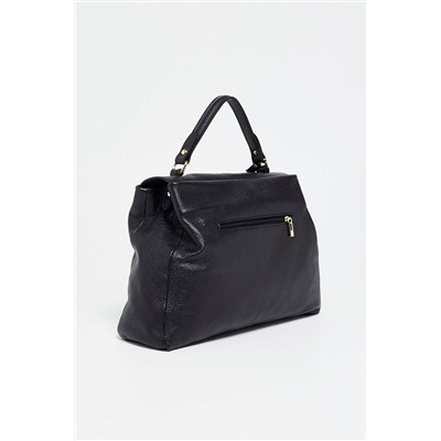 Bolso de piel Dana Negro