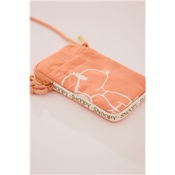 Funda teléfono Snoopy nylon acolchado