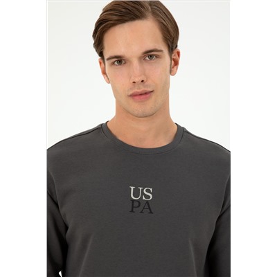 Erkek Antrasit Basic Sweatshirt