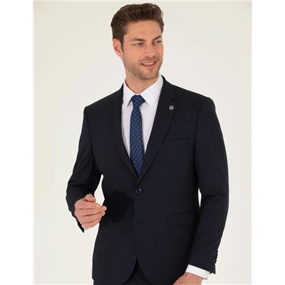 Lacivert Slim Fit Takım Elbise