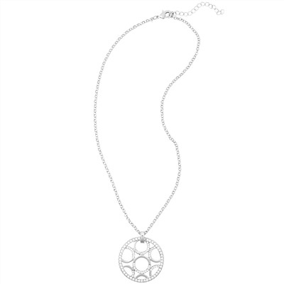 Damen Kette mit großem Anhänger