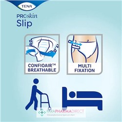 Tena Slip Maxi | Change complet d'incontinence Taille M 24 unités