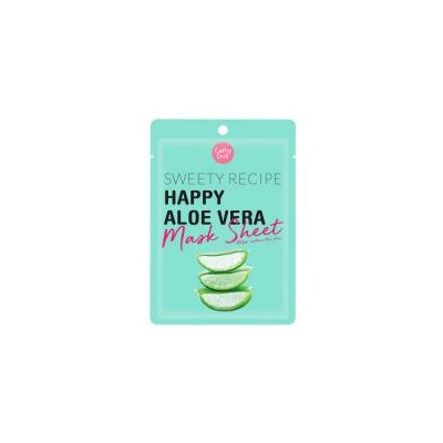 Маска для лица с Алое Вера от Cathy Doll 25 гр /Cathy Doll Sweety Recipe Happy Aloe Vera Mask Sheet 25 g.
