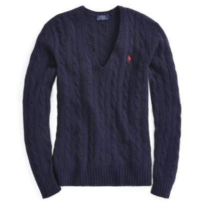 POLO RALPH LAUREN Cable Wool-Cashmere Sweater