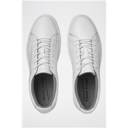 Zapatillas de piel Blanco