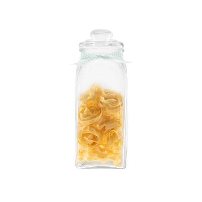 Odetta Kavanoz Kare - Mint Yeşili - 1450 ml