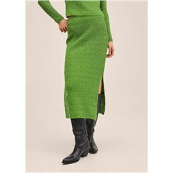 Falda punto abertura -  Mujer | MANGO OUTLET Melilla