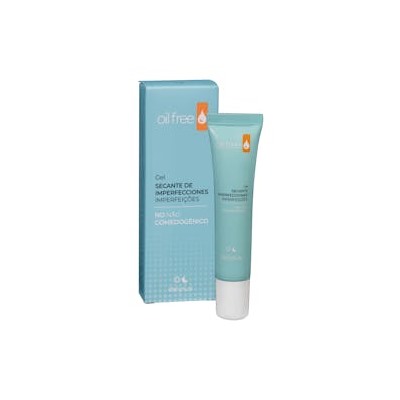Gel facial secante de imperfecciones Deliplus Oil Free piel grasa y acneica