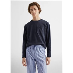 Pijama largo rayas -  Niño | MANGO OUTLET España