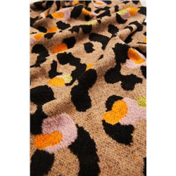 Bufanda alargada animal print