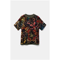 Camiseta algodón y viscosa