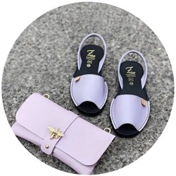 AB.Zapatos · 320-8 lila+AB.Z PELLE Abeja ladrillo (330) lila