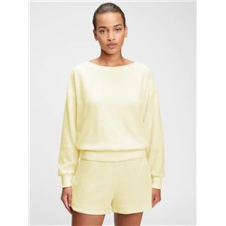 Towel Terry Crewneck Sweatshirt