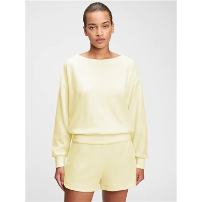 Towel Terry Crewneck Sweatshirt