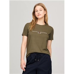 Embroidered Tommy Logo T-Shirt
