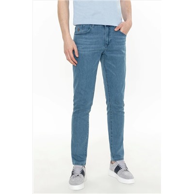 Erkek Koyu Mavi Jean Pantolon