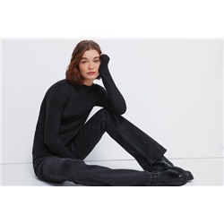 Camiseta cuello perkins tacto suave