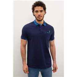Erkek Lacivert Polo Yaka T-Shirt