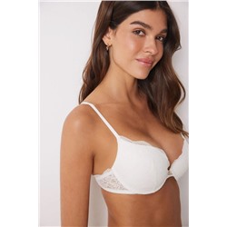 GORGEOUS Sujetador efecto push up blanco