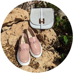 Amelie 4069AM rosa+PELLE · 2704 Blanco АКЦИЯ