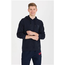 Erkek Lacivert Kapüşonlu Comfort Sweatshirt
