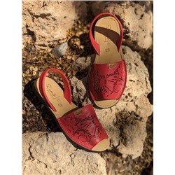 ZAPATOS · 316-rojo РАСПРОДАЖА - 9 ЕВРО