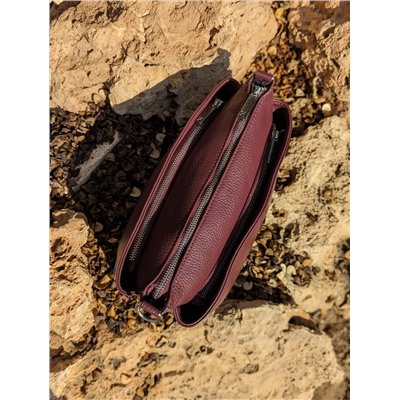 Ab.Zapatos PELLE Mia (720) БОРДОВЫЙ+CINTURON BOLSOS (150)-6 (13) АКЦИЯ