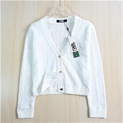 Укороченный вязаный кардиган  KARL LAGERFEL*D ОРИГИНАЛ!