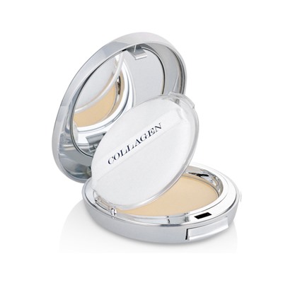 ★SALE★ Collagen Whitening Moisture Two Way Cake SPF28 PA+++ (Including Refill) #13, Осветляющая компактная пудра с колагеноми солнцезащитным фактором SPF 28 с запаской