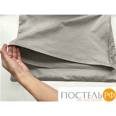 113460102-сrT50 Наволочка Primavelle 70х70 тенсель с клапаном серебро