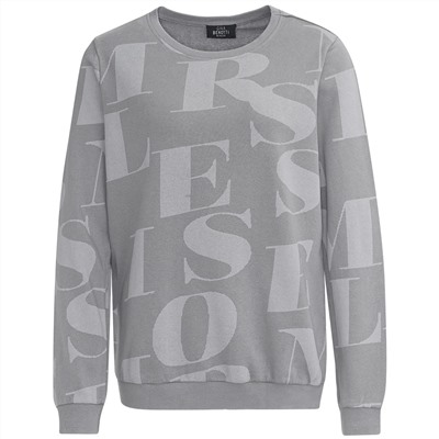 Damen Sweatshirt mit Buchstaben-Print